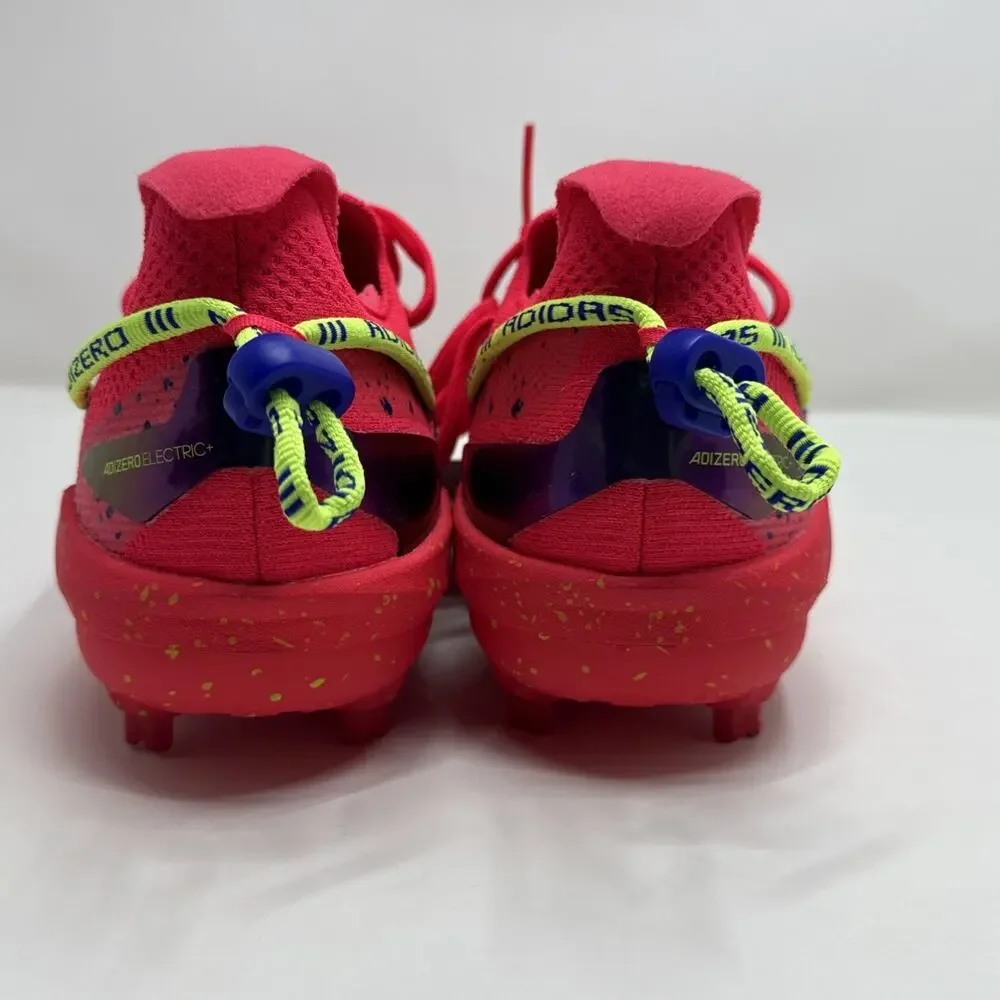 Adidas Adizero Electric + 2.0 Shades Baseball Metal Cleats Red Men’s 7 JH9156